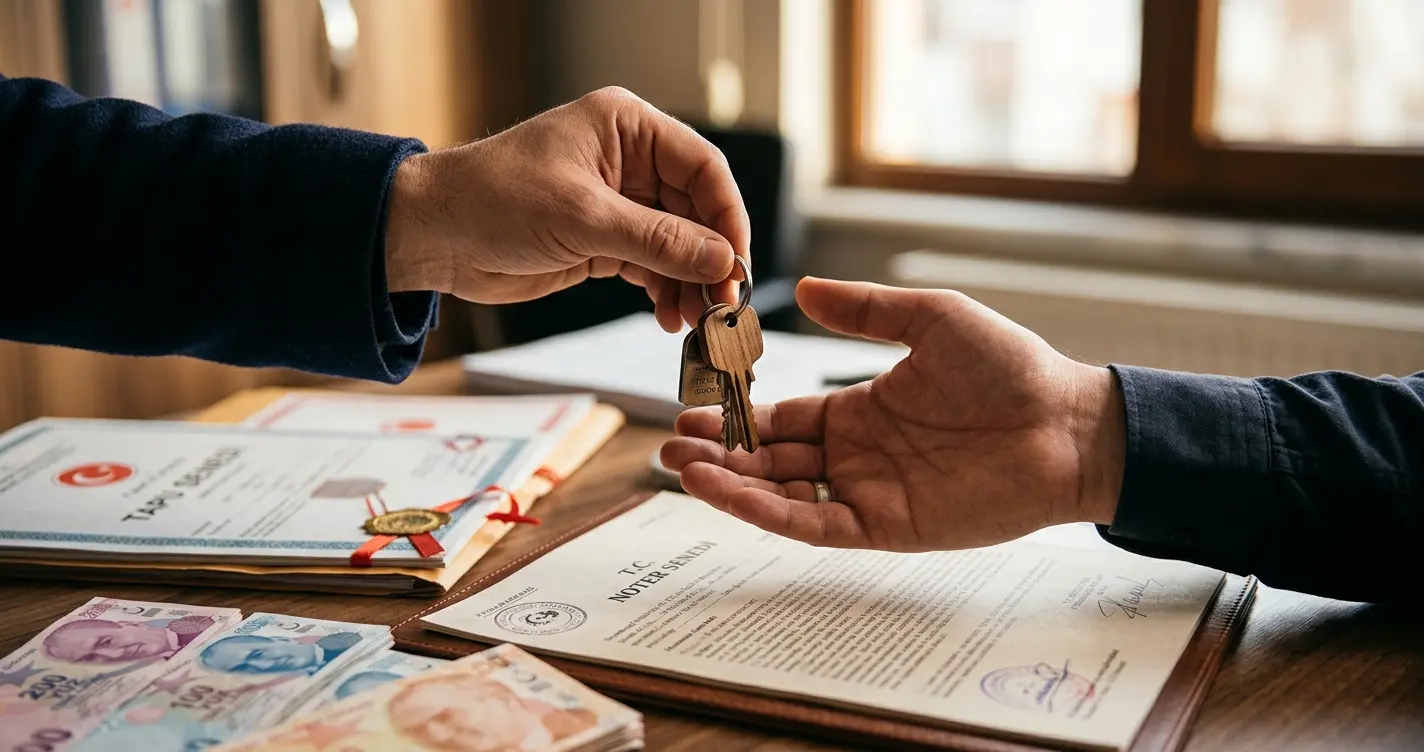 Gayrimenkul takas vergi ve tapu harcı hesaplama trampa işlemi