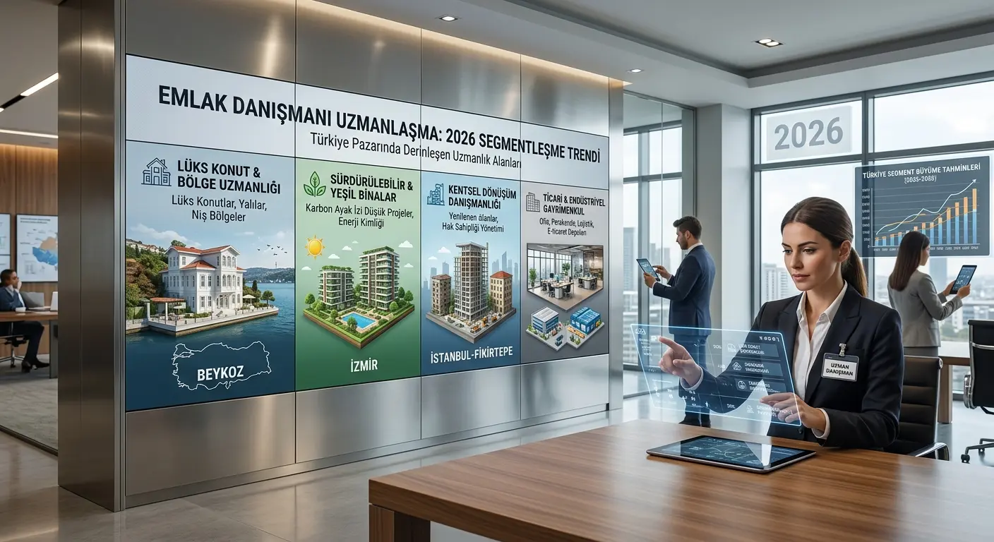 Emlak Danışmanı Uzmanlaşma: 2026 Segmentleşme Trendi