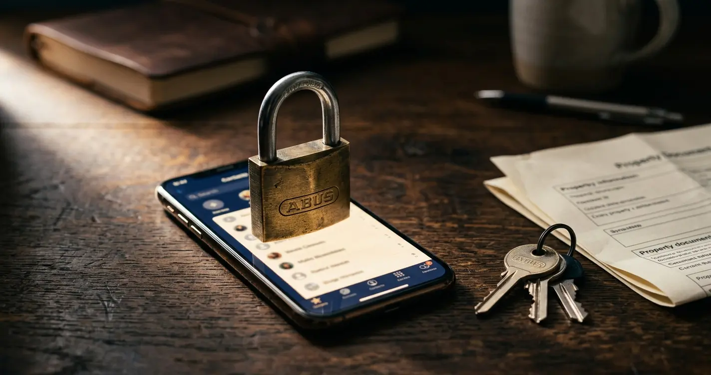 Emlak CRM veri güvenliği ve müşteri verisini koruyan kilit
