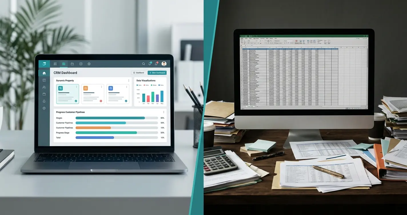 EmlakCRMx vs Excel: Emlakçı Gerçekten Neye İhtiyaç Duyar?