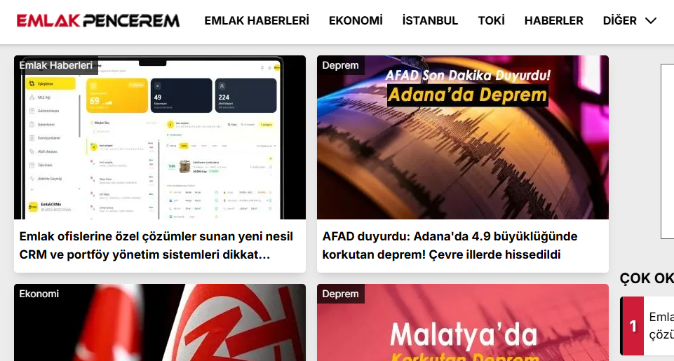 Emlak Pencerem'de EmlakCRMx: Emlak Ofislerine Özel Yeni Nesil CRM